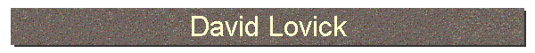 David Lovick