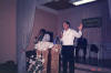 Preaching in a small church in the poorer outskirts of Caracas