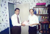 Pastor Ed gave me 3 checks to give to ministries in Caracas that were on my heart