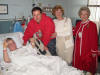 Some of Isaac's favorite relatives on Christmas Day 2003